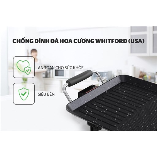 Bếp Nướng Điện Không Khói Vân Đá