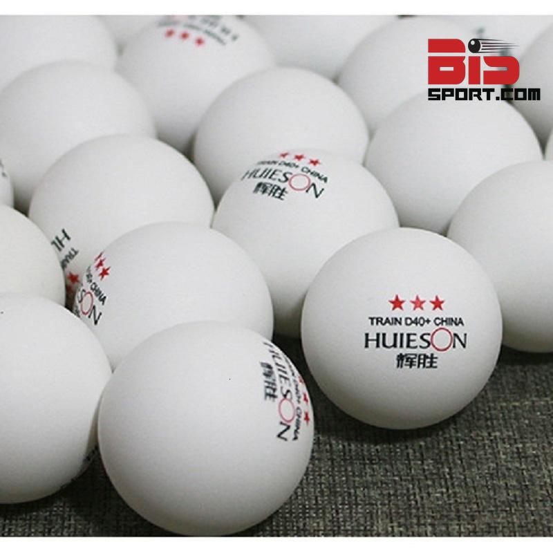 Quả Bóng Bàn Tập Luyện Hueison Cao Cấp Chuẩn 3 sao 40+ - Hàng Chính Hãng