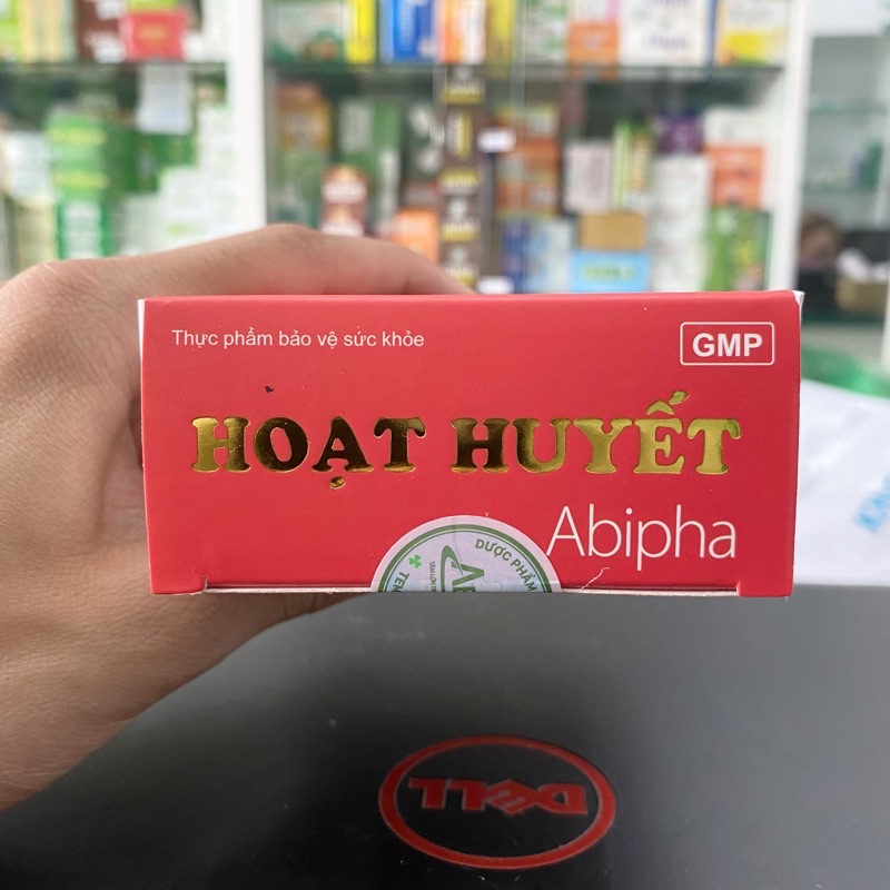 Hoạt Huyết Abipha - Hỗ trợ giảm các triệu chứng thiểu năng tuần hoàn não (Hộp 30 viên)