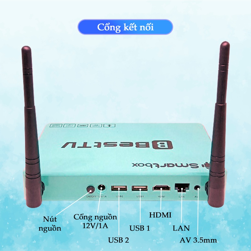 Thiết bị kết nối mạng internet, wifi với tivi xem truyền hình và youtube miễn phí