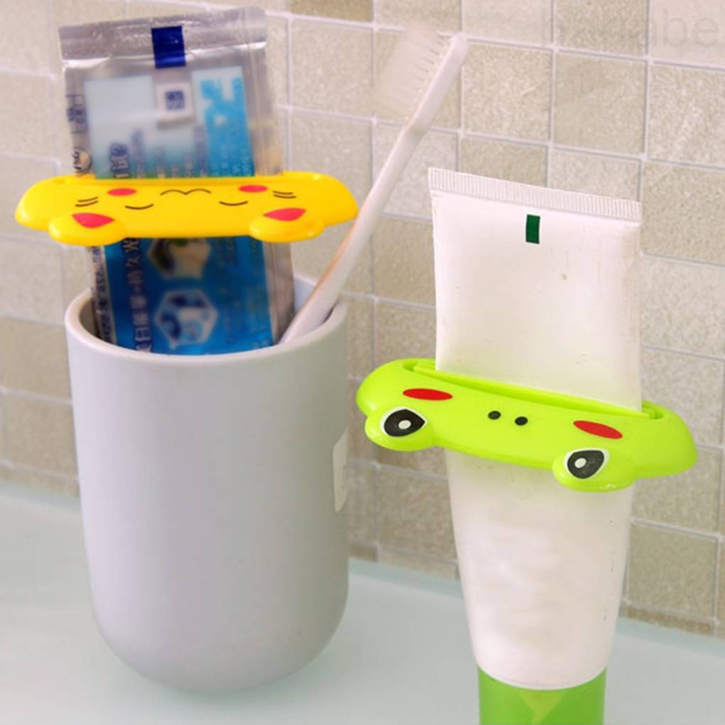 Dụng cụ nặn tuýp kem đánh răng tạo hình động vật dễ thương nhựa ABS