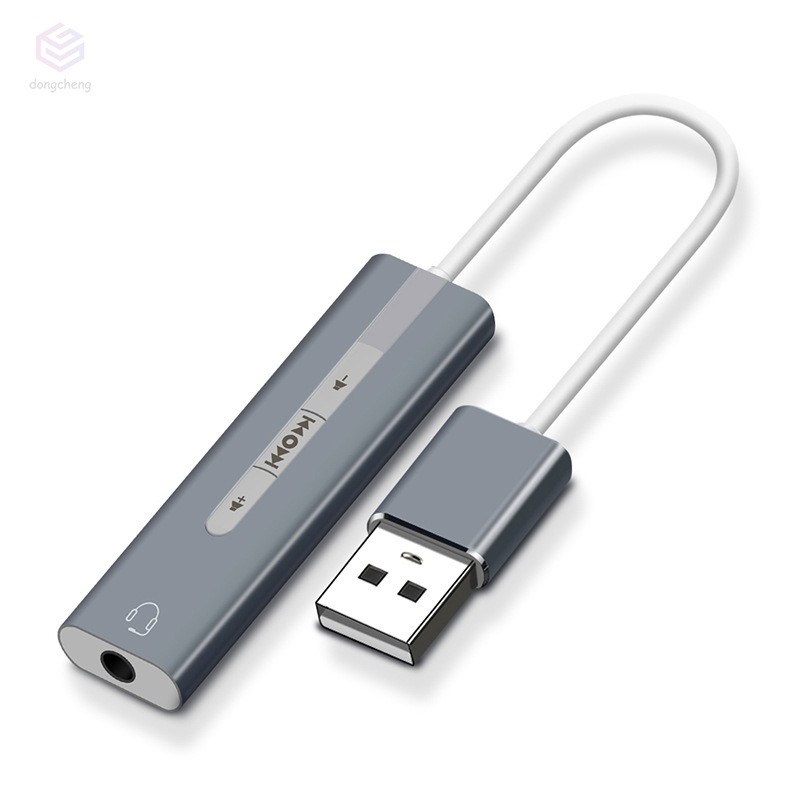 Bộ Chuyển Đổi Thẻ Âm Thanh Usb Sang 3.5 mm 2 Trong 1