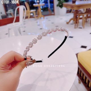 Cài tóc đính đá lấp lánh phong cách hàn quốc ct131