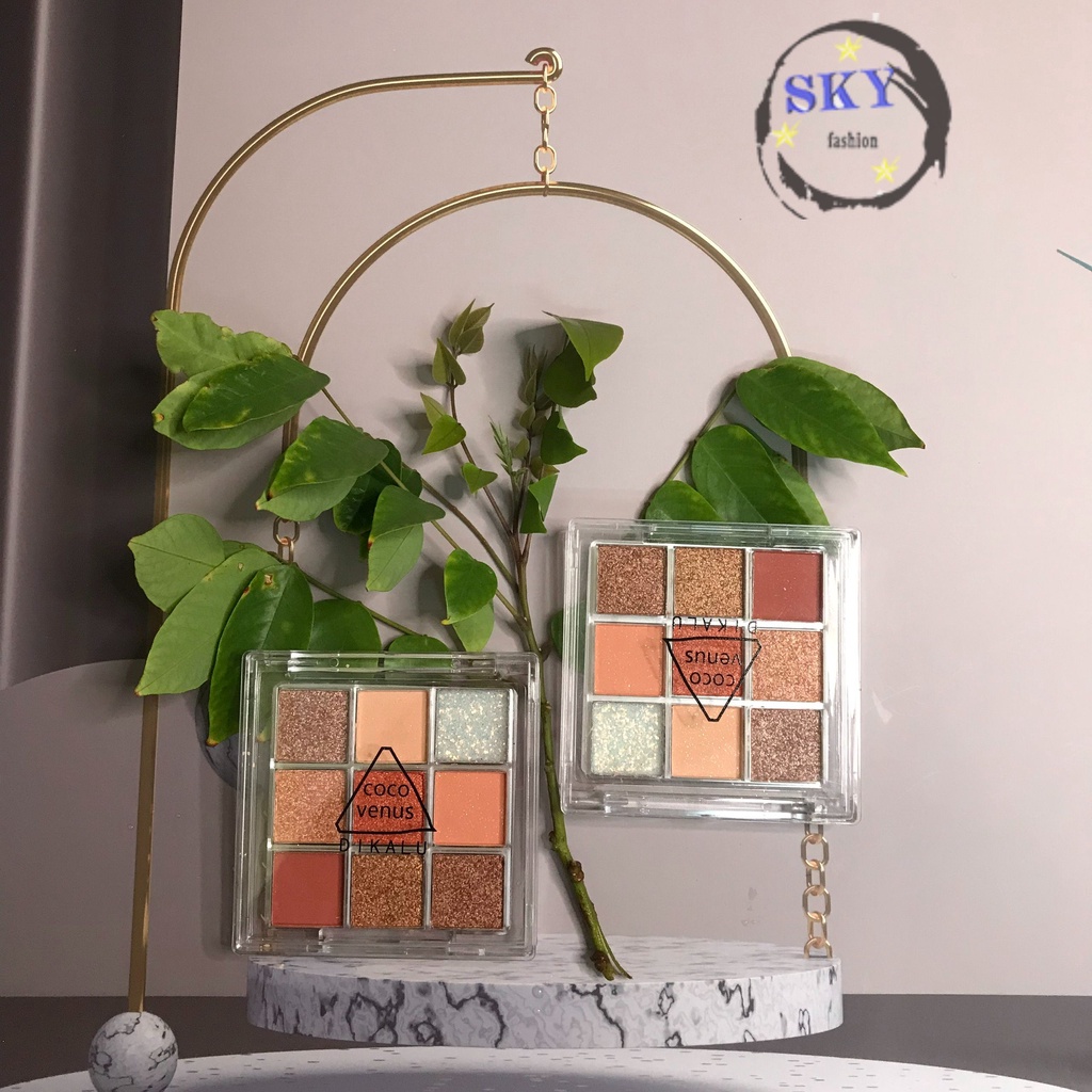 Bảng phấn mắt nhũ 9 màu Dikalu Baby BB1 | BigBuy360 - bigbuy360.vn