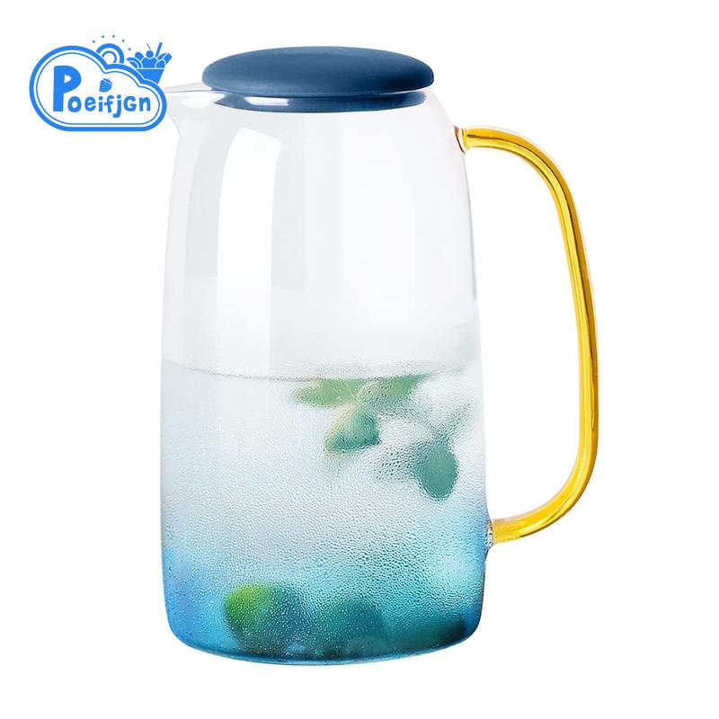 Bình Đựng Nước Nóng Lạnh Bằng Thủy Tinh Có Nắp Đậy Dùng Để Uống Trà/Rượu/Bia/Nước Nóng/Rượu
