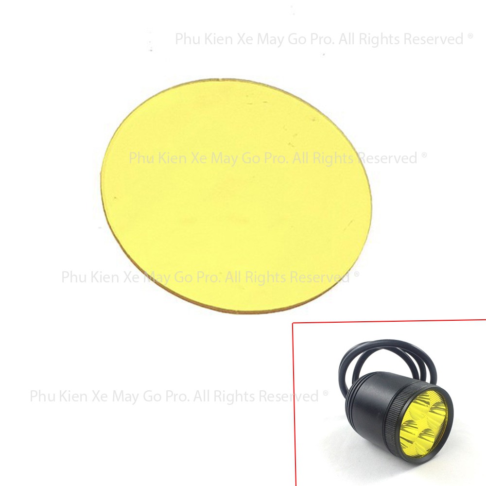 [CHÍNH HÃNG] Meca Vàng Phá Sương Mù Đèn Trợ Sáng Xe Máy