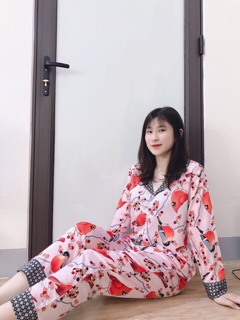 Bán sỉ bộ lụa pijama sang choảnh