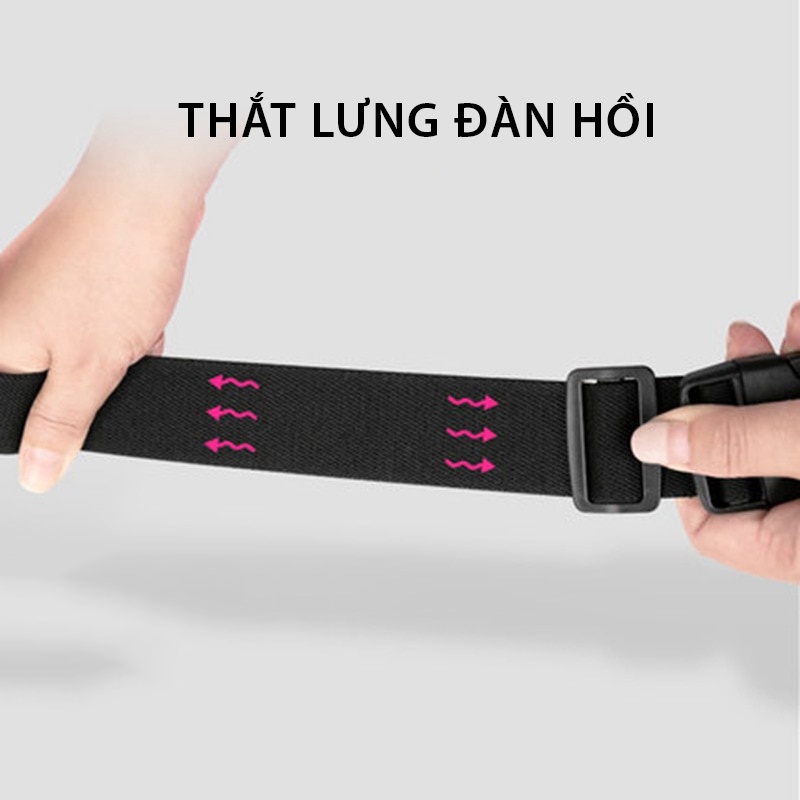 Túi Đeo Hông Chạy Bộ Chống Nước MixSport Không Gian Chứa Lớn Tùy Chỉnh Kích Thước