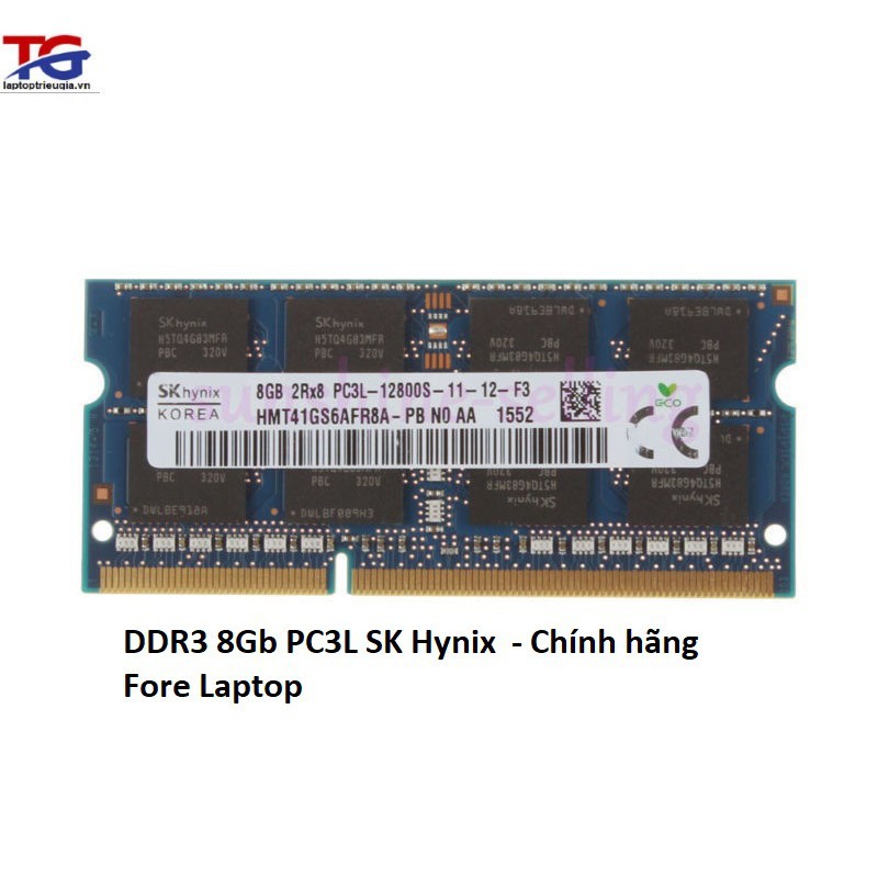 Ram Hynix - DDR3 - 8GB - Bus 1600Mhz - PC3L 12800s cho Laptop