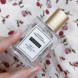 CHAI CHIẾT NƯỚC HOA GIÒ TRONG NẮP VÀNG 30ML