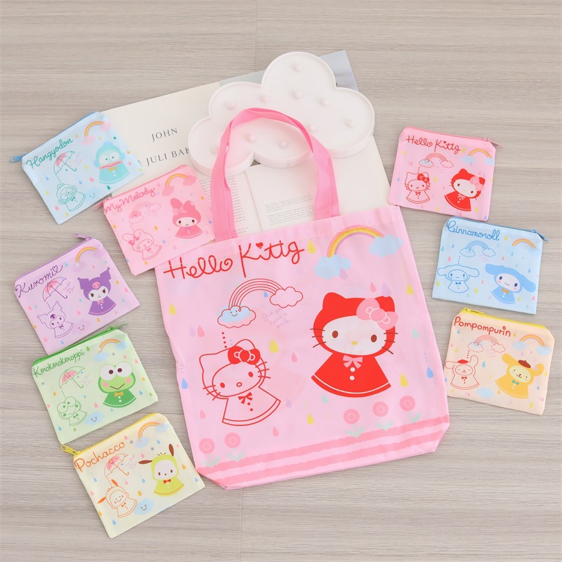 Túi Mua Sắm Cỡ Lớn Bằng Vải In Hoạt Hình Shin-Chan Thân Thiện Với Môi Trường