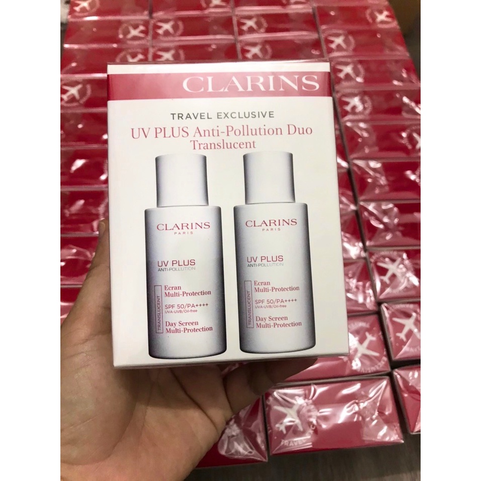 Kem chống nắng Clarins UV 50 Translucent &amp; Light dành cho mọi loại da - Clarin sunscreen 50ml