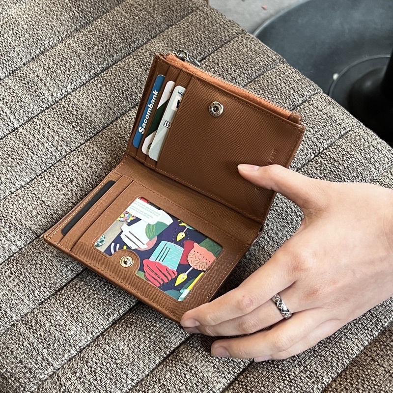 Ví Mini Nhiều Ngăn Dây Kéo  - Yuri Zipper Wallet - Thiết kế độc quyền bởi Ouithebrand