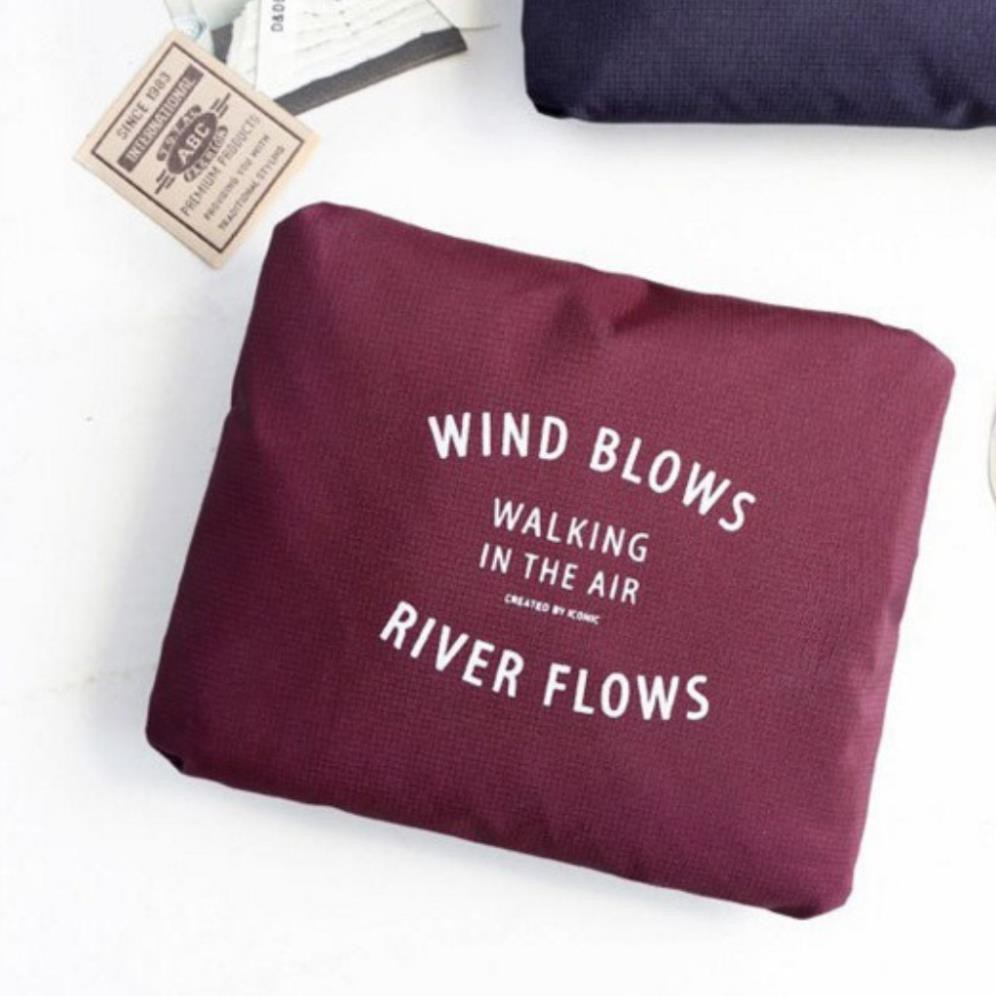 Túi du lịch vải dù gấp gọn siêu nhẹ linh hoạt, túi vải đựng đồ du lịch tiện lợi tienich247