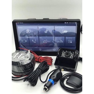 Camera hành trình android 10 inch xe tải xe khách cam lùi dài 15m 4g/wifi/gps/adas