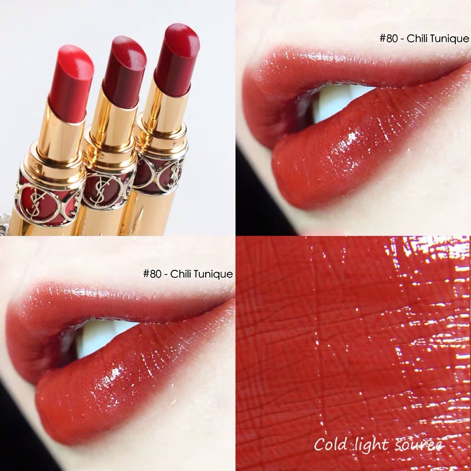 Xả [ HOT ] [YSL chính hãng 100%] SON YSL ROUGE VOLUPTÉ SHINE ! Chọn Bộ Màu son Dưỡng YSL hot nhất 2020 !!!!!!!!! *