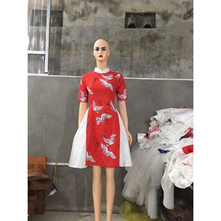 Sét áo dài cách tân mẹ và bé