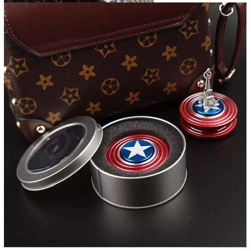 Đồ chơi con quay Spinner Avengers Captain - Siêu Chiến binh Mỹ