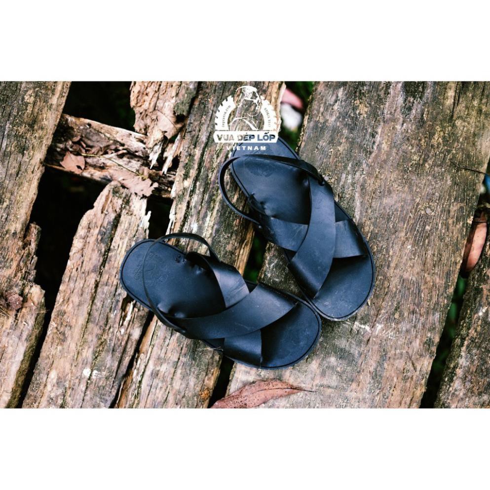 giảm sandal nam Dép cao su - Mẫu Dép Bác Hồ, được làm thủ công của Vua dép lốp Phạm Quang Xuân, ảnh thật, bảo hàng