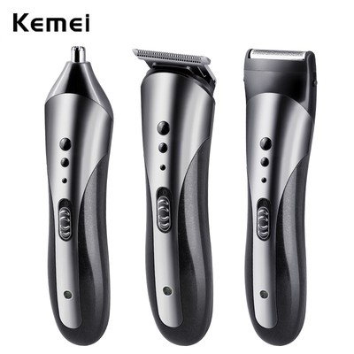 Tông Đơ Cắt Tóc Kemei Km-1407 Sạc Điện Sử Dụng Chuyên Nghiệp Đa Năng Cho Nam