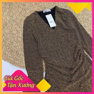 VÁY LEN NHŨ DÁNG ÔM VẠT CHÉO