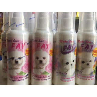 Nước hoa Fay thơm lâu dành cho chó mèo