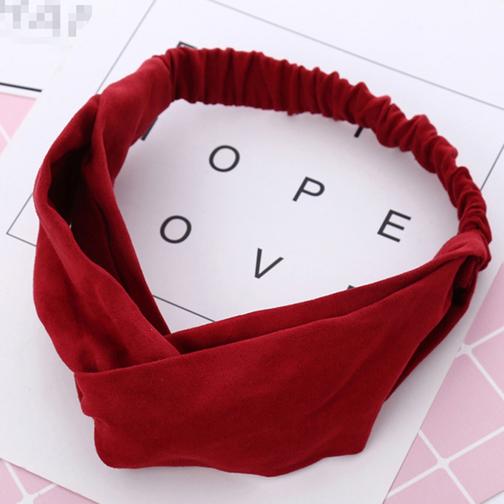 Băng Đô Thắt Nút Kiểu Dáng Cổ Điển Cho Nữ