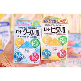 [CHÍNH HÃNG] Nước Nhỏ Mắt Rohto 12ml Nhật Bản - Giảm mỏi mắt - Ngăn ngừa các bệnh về mắt - Loại bỏ bụi bẩn DỄ DÀNG