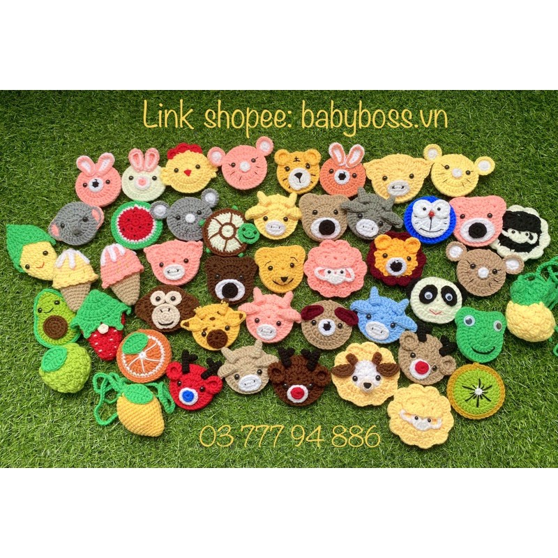 Túi đựng tỏi cho trẻ sơ sinh handmade.