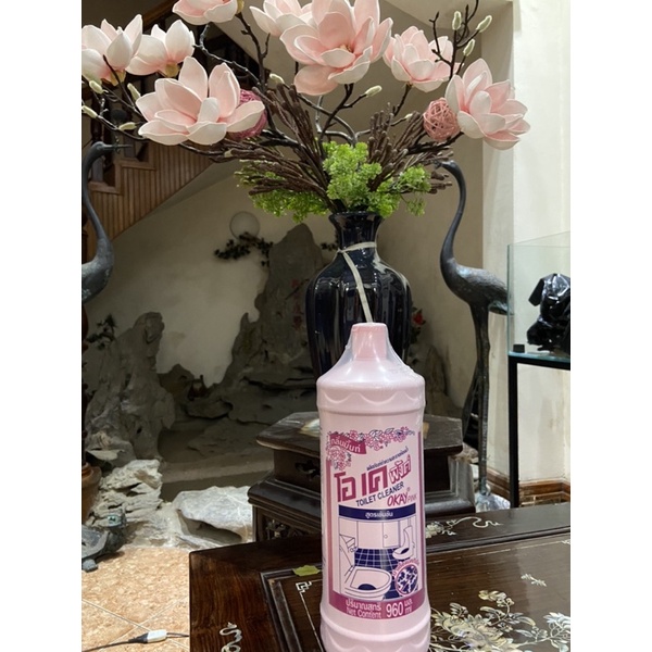 Nước Tẩy Rửa Bồn Cầu Okay Pink Thái Lan 960ml ( Chuẩn hàng thái lan)