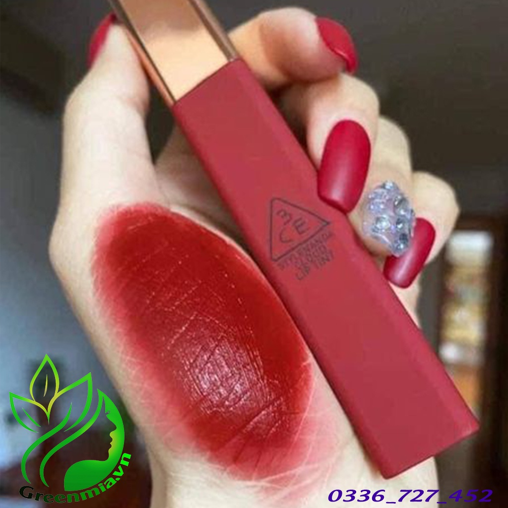 Son Kem Lì 3CE Cloud Lip Tint Immanence Màu Đỏ Trầm Rất Sang Và Tôn Da