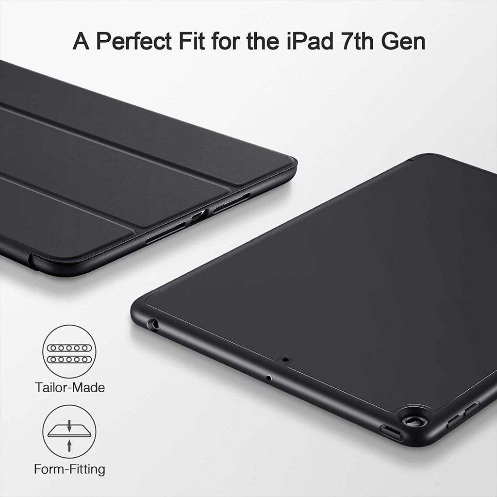 Bao da cho iPad Gen 8 10.2 2020 ESR Rebound Pencil Slim Smart Case (Có khe cắm bút Apple Pencil).