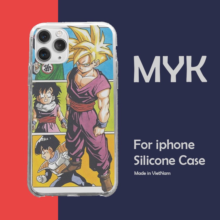 Ốp Lưng gohan super saiyan bảy viên ngọc rồng cho Iphone 5 6 7 8 Plus 11 12 Pro Max X Xr GOKPOD00271