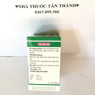 Thảo dược dưỡng tâm an thần