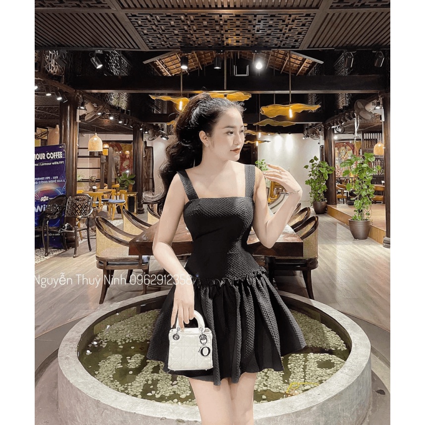(Free ship) ĐẦM XỐP I HINH CÓ MÚT LÓT QUẦN UP hhp
