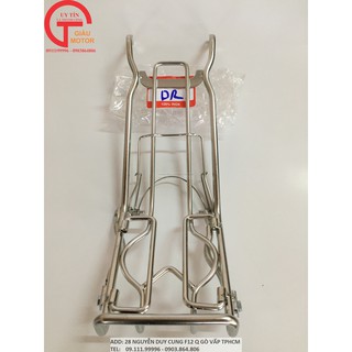 [ GIÁ SỐC] BA GA GIỮA INOX 10 LY CHO XE DREAM -GIÀU MOTOR