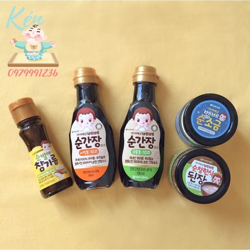 Nước tương Ivenet cho bé