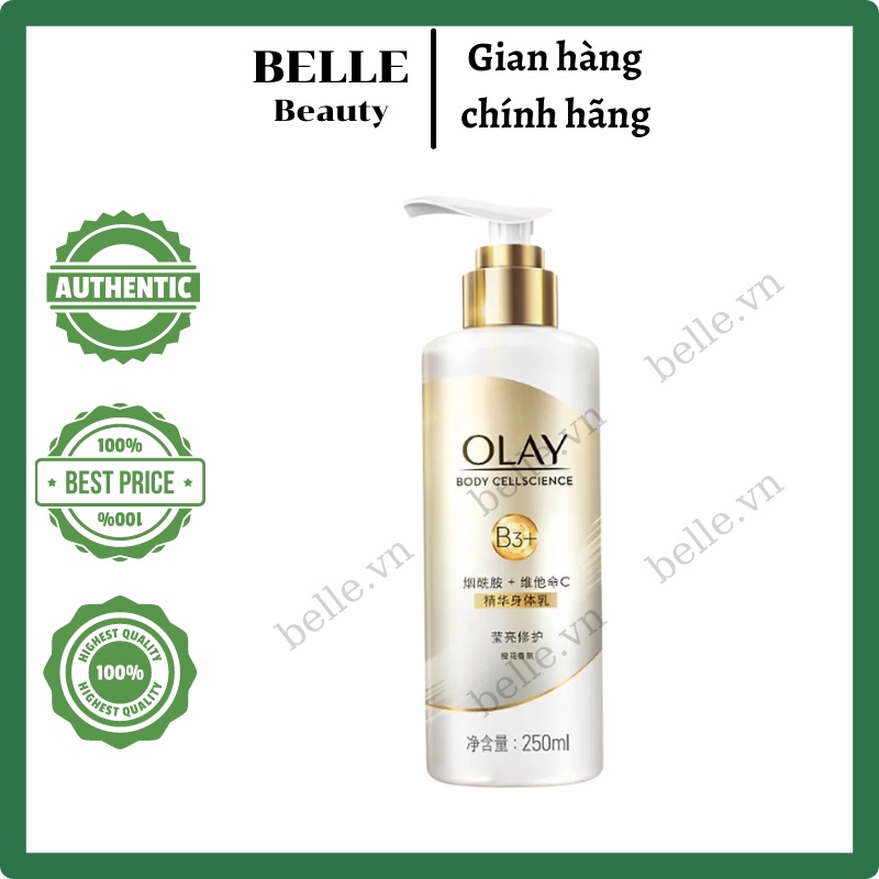 Lotion dưỡng thể dưỡng trắng mờ thâm OLAY B3 VITAMIN C