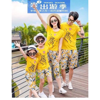 áo gia đình thả tim