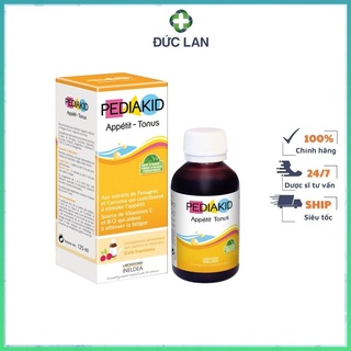 Pediakid appetite-tonus 125ml - cải thiện tình trạng trẻ biếng ăn.