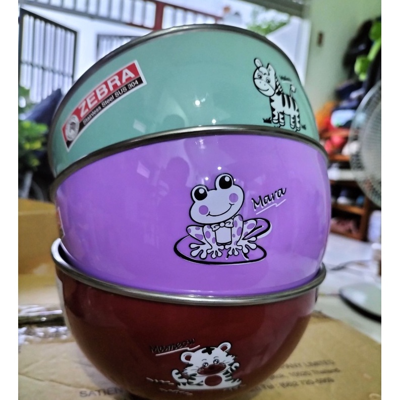 Tô Inox cách nhiệt Zebra ramen 15cm, hai lớp- 135202