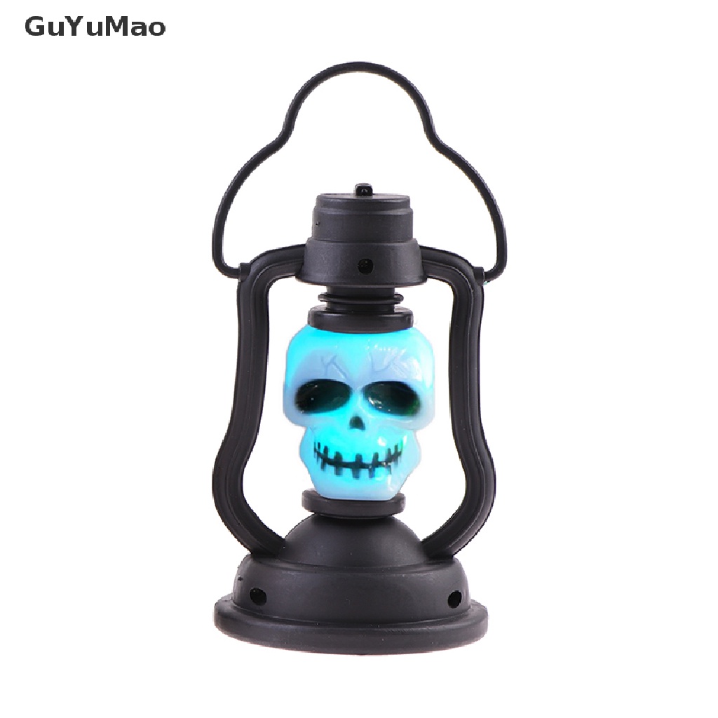 [cxGUYU] Đèn Lồng LED Hình Quả Bí Ngô Ma Đáng Sợ Trang Trí Halloween PRTA