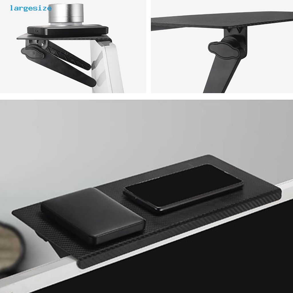 LAR_ Modern Desktop Monitor Stand TV Top Storage Shelf Good Load Bearing Home Decor | BigBuy360 - bigbuy360.vn