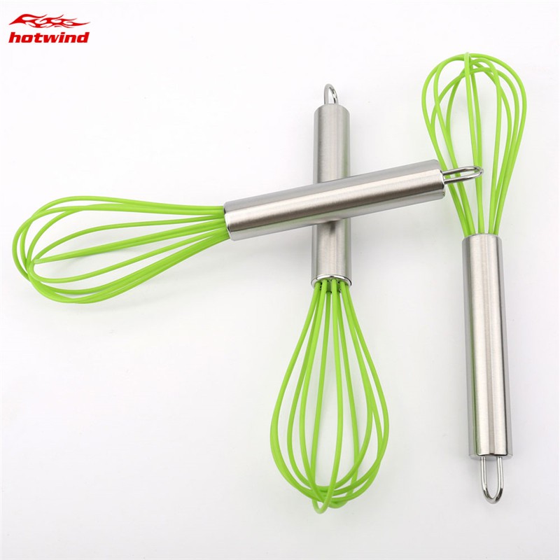 Cây đánh trứng bằng thép không gỉ 9 / 10 / 12 inch