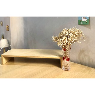 Kệ gỗ decor đặt bàn nâng màn hình máy tính. Kệ gỗ nhiều chức năng để sách vở