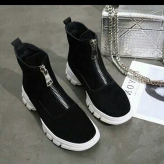 Giày rick Owens chất nhung mịn. hàng full box