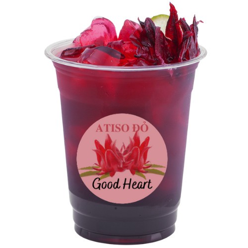 Syrup kèm mứt hoa Hibiscus/Atiso đỏ/Lạc thần/Bụp giấm/ Rosele