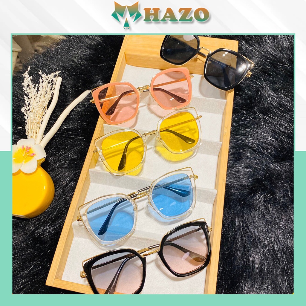 Mắt Kính Thời Trang Hot Trend 1117 Kính Mát Hàn Quốc Siêu Hot - Hazo