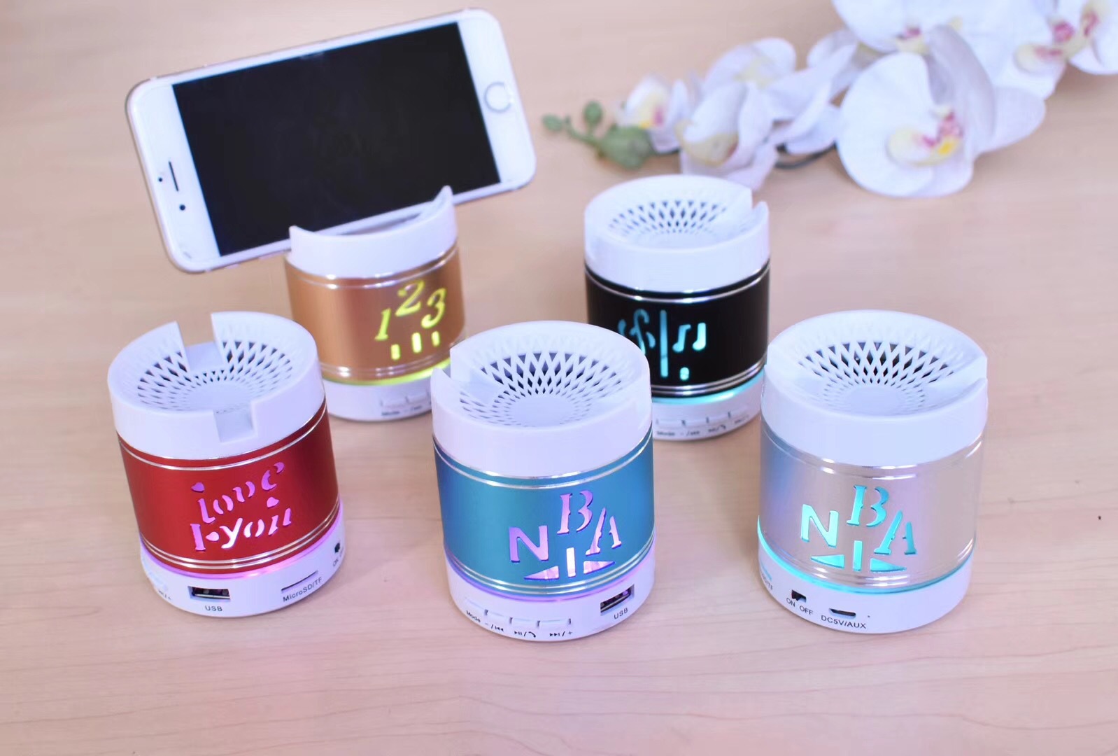 Loa Bluetooth Không Dây Mini Chất Liệu Hợp Kim S09U-2