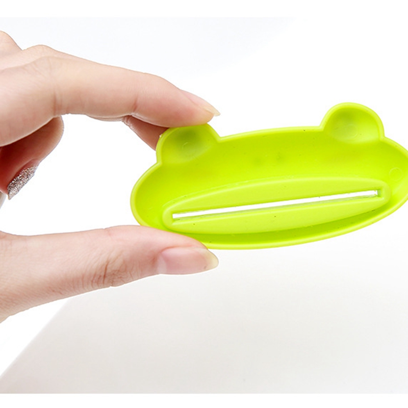 SUPO Depot ✨Toothpaste Squeezer Facial Cleanser Lotion Dispenser Easy to Hold Durable Bathroom Tool Cute Animal Design